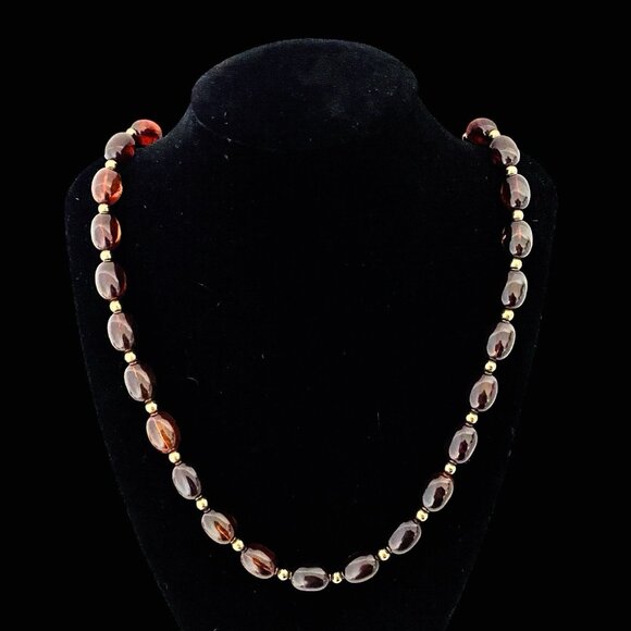 Vintage AVON Turtle Bay Collection Beaded Tortoise Look Necklace In Original Box - Picture 4 of 8